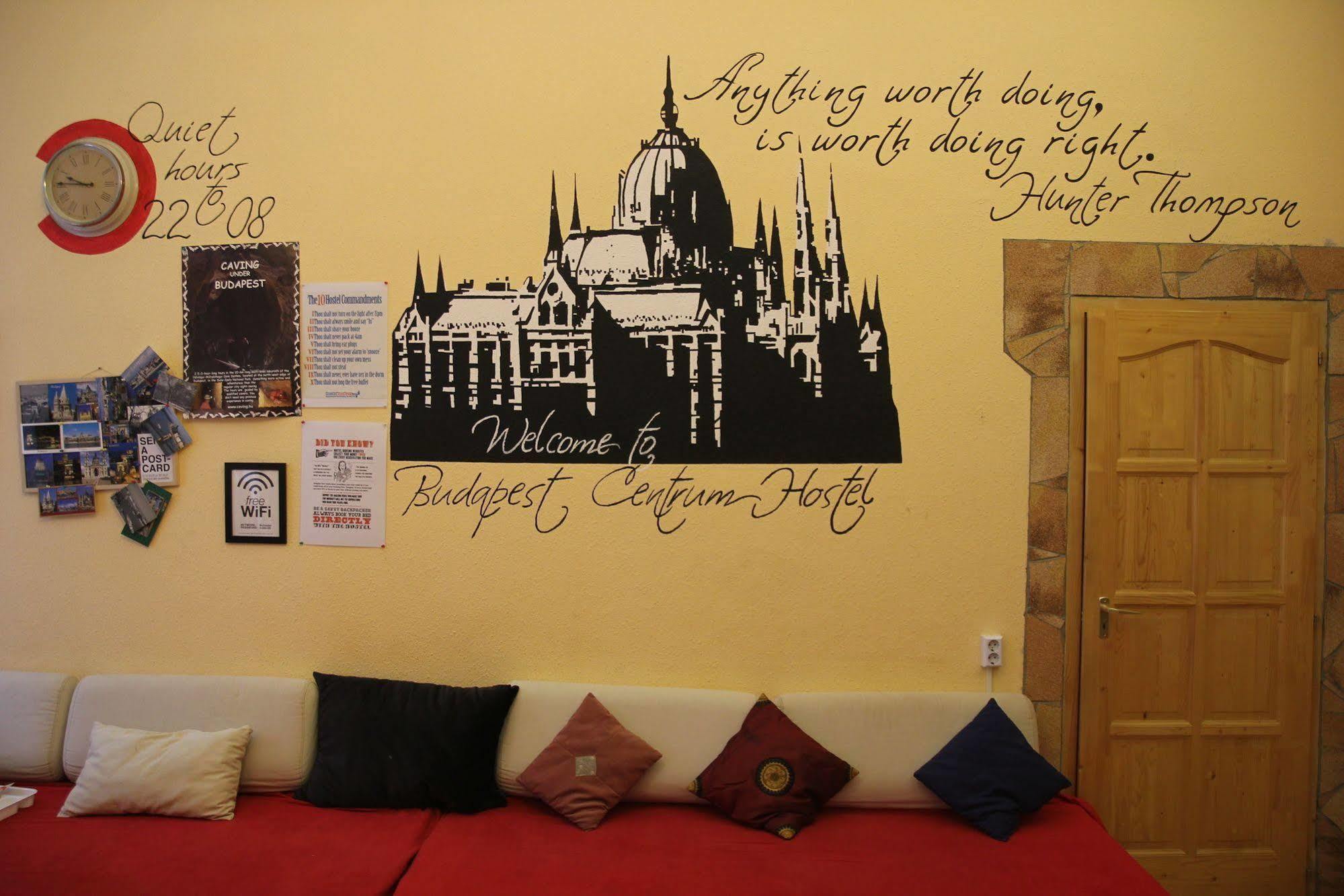 Budapest Centrum Cozy Hostel Екстериор снимка